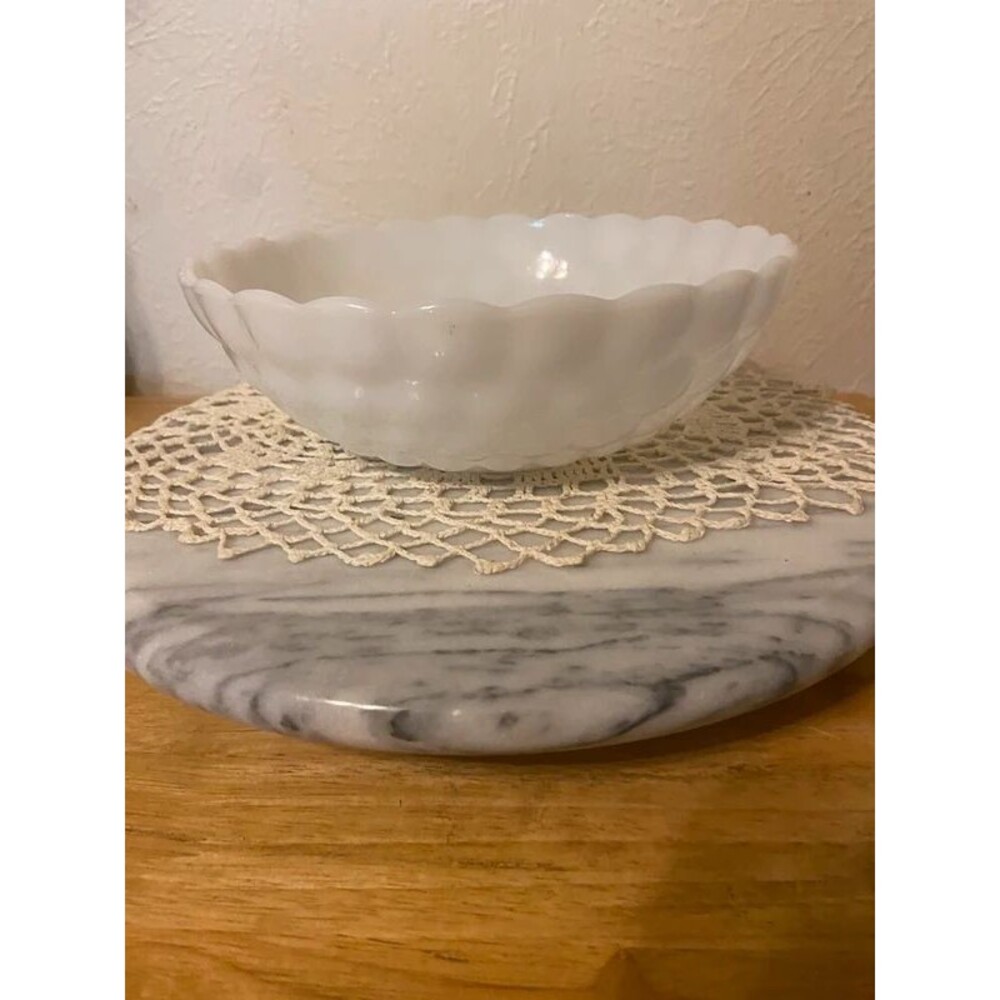 Vintage Anchor Hocking Milk Glass